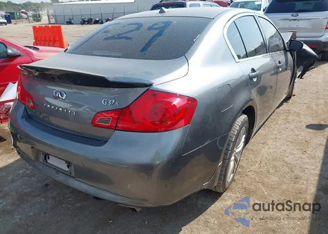 2010 Infiniti G37X z USA, uszkodzony, nr VIN JN1CV6AR3AM458059